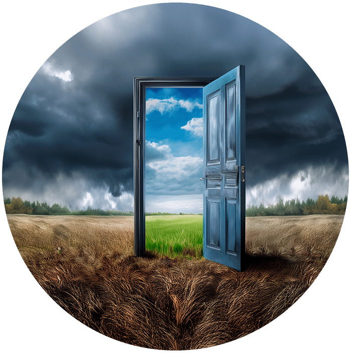 Forgiveness open door to green_234707835