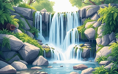 waterfall